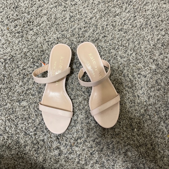 Kate spade blush pink heels - Picture 1 of 3